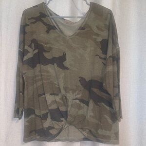 Women’s Camo Top